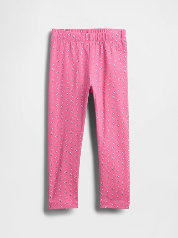 女幼童裝 小熊刺繡印花鬆緊運動褲-粉色