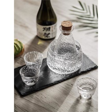 日式清酒杯套裝黃酒溫酒器燙酒壺家用玻璃酒具白酒杯分酒器禮盒裝