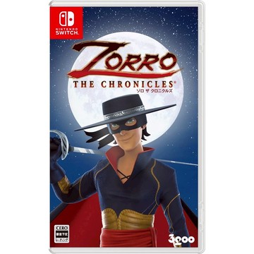 【AS電玩】NS Switch 蒙面俠蘇洛 ZORRO THE CHRONICLES 中文版