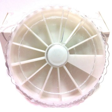 嘉奈兒 12格圓盤放鑽空盒 小 (直徑5.9cm) [25493] ::WOMAN HOUSE::