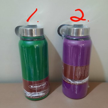 全新包膜】KANGFUTE運動型水壺不銹鋼保溫瓶【約1000ml】推薦| (舊)蝦皮