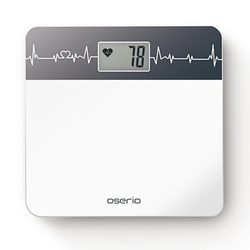 oserio心率體重計BHG-208(疲勞指數/體重機/電子秤重/歐瑟若/GetSport)