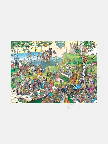 野餐日/Calligaro/1000片拼圖/HEYE