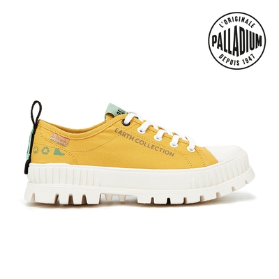 PALLADIUM PALLASHOCK ORG METRO有機巧克力鞋-中性-芥末黃