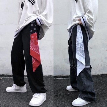 金屬雙層鏈條腰飾套裝 牛仔褲子搭配飾品 腰部裝飾 嘻哈hiphop裝飾 ins嘻哈個性褲子搭配飾品 百搭雙色腰花絲巾