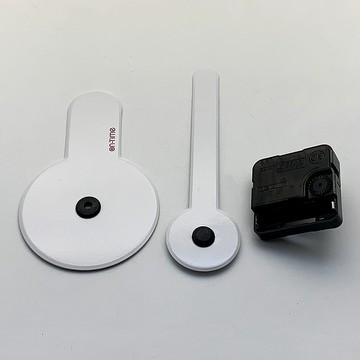 時鐘零件和時鐘指針 V1MH白