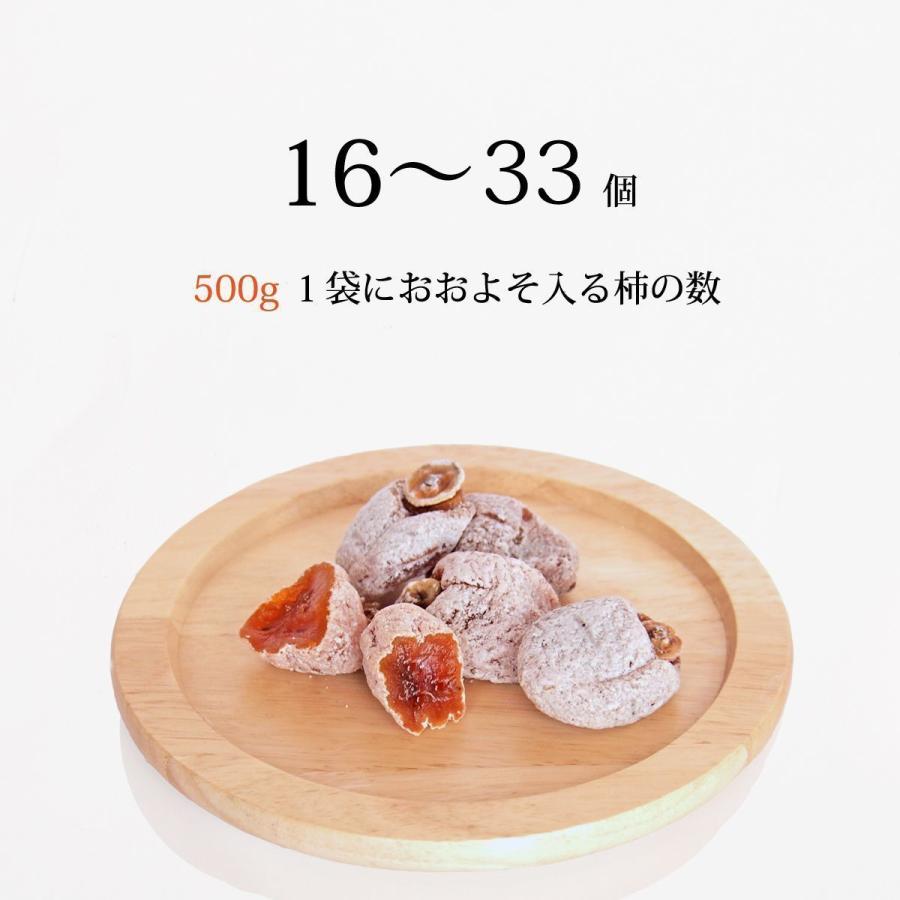 干し柿 市田柿 産地直送 送料無料 500g お年賀 お歳暮 ギフト 干柿 いちだ柿 いちだかき