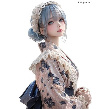 【9 月新款】07-144-0383 人物貼紙 幻想復古浪漫喫茶