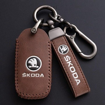 Skoda 鑰匙套 Kodiaq Octavia Kamiq Karoq Superb Yeti Fabia 8免運