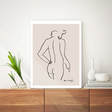 Oholive 掛畫風折疊桌  Henri Matisse K  60 x 40 x 27cm
