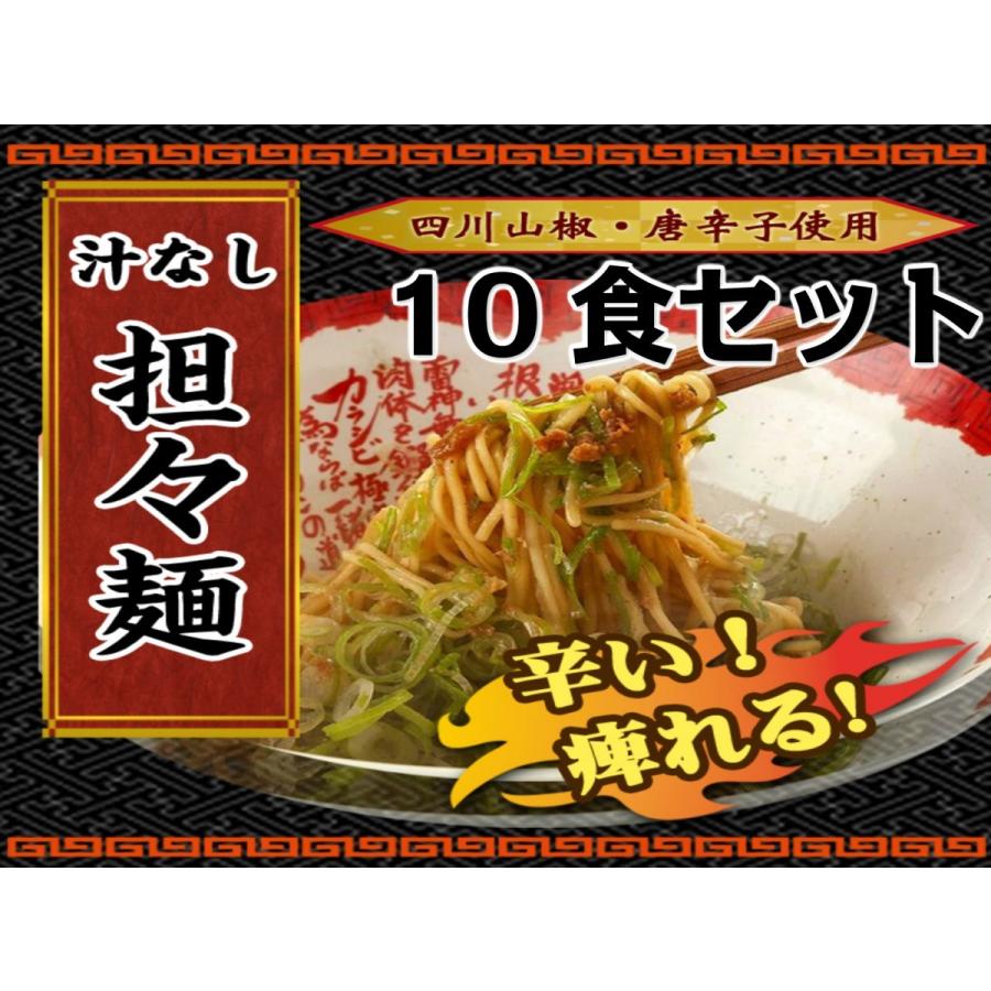 汁なし担々麺　揚揚　１０食セット※一部地域を除きます。