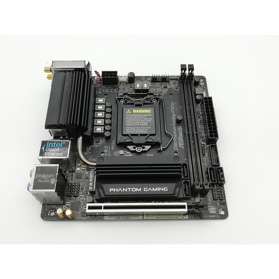 中古】ASRock Z390 Phantom Gaming-ITX/ac Z390/LGA1151/11ac+BT5.0 ...