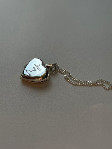 Heart Locket Necklace (SN343)