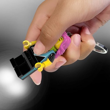 LEGO 樂高電玩女孩鑰匙圈燈