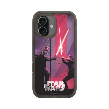 iPhone 17 AirX 本質黑 - 迪士尼-星際大戰 Star Wars - 路克 vs 黑武士