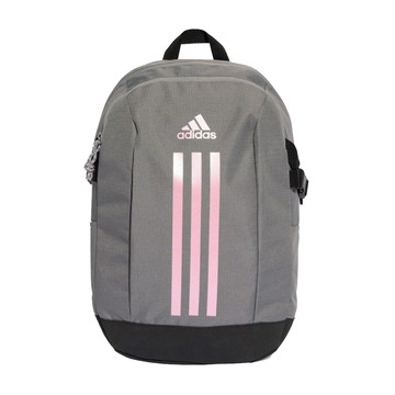 adidas 背包 愛迪達 男女款 後背包 運動背包 休閒背包 雙肩背包 筆電包 經典三條紋 多夾層 灰粉 JX8743