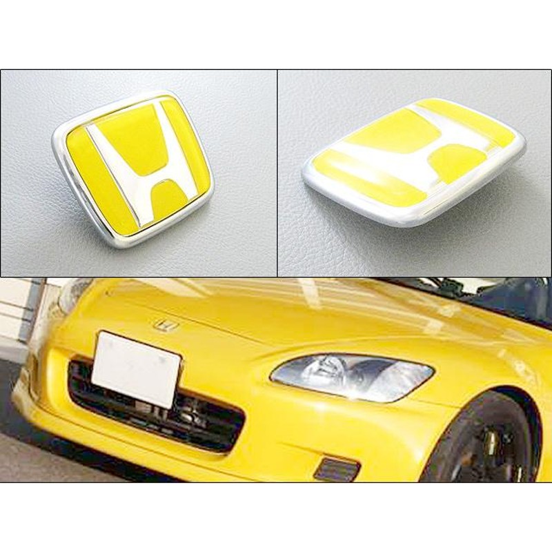 AP1AP2【HONDA】ホンダS2000純正JPエンブレム-フロントHマーク73×60mm