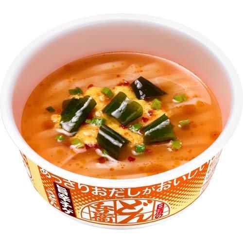 日清のあっさりおだしがおいしいどん兵衛 旨辛チゲうどん 69g*12個セット  日清のどん兵衛