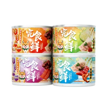 嗨!寵物們【12入組=箱】165g 小食獸｜完食鮮鮮食主食罐系列 全齡犬 (購買二件贈送K9wang寵物果醬玩具*1個隨機出貨)