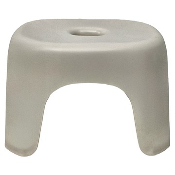 清新簡約風加厚家用小凳子  小款-淺灰白  PP材質  35x27x20公分  1個