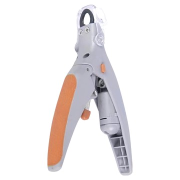 帶LED燈寵物指甲剪  灰橘色  1支