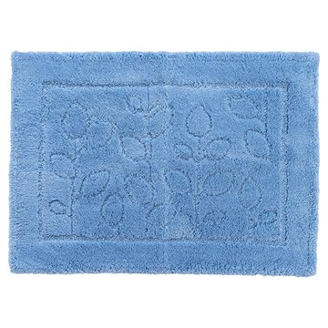 oka 乾度良好 FINE 吸水速乾地墊  60 x 45cm  藍色