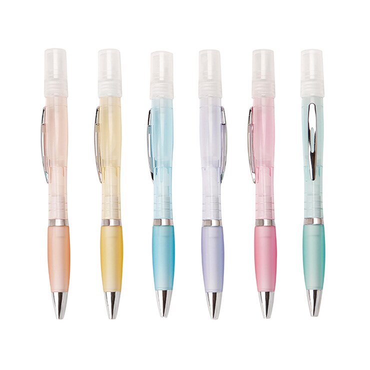 TEMPO 節奏 隨身防疫 酒精噴霧筆 中油筆 顏色隨機出貨 0.7mm /支 SP-25