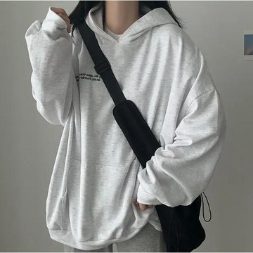 已售9642件💖Vuja de 純棉連帽衛衣 大學t 薄衛衣 oversize 大學t 長袖 秋冬上衣 英文印花 潮流
