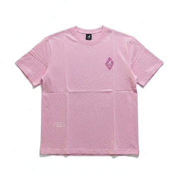 KANGOL 短T 粉 落肩 涼感 印花 短袖 中性 6625101241