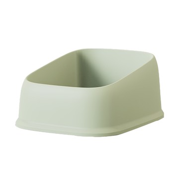 【貓砂盆 滿額免運】吐司敞開式貓砂盆(小) 側邊加高 降低撥沙飛出 附贈貓砂鏟