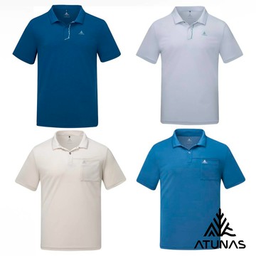 【ATUNAS 歐都納】男排汗透氣短袖POLO衫A8PS2612M/A8PS2613MC/綜品