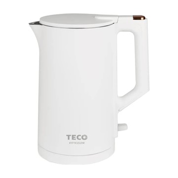 TECO 東元 316不鏽鋼雙層防燙快煮壺 英國STRIX溫控器 精準控溫 沸騰自動斷電 防乾燒雙重保護  XYFYK1513W