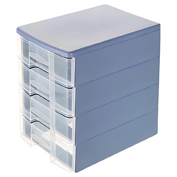 KEYWAY 聯府 秘書資料櫃 349 x 250 x 354mm  藍色  4層