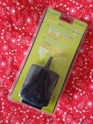 全新PS/PS2手柄轉Xbox一代初代手柄轉換器 支持震動支持模擬搖桿