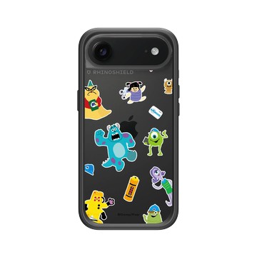 iPhone Air Mod NX -邊框背蓋組合 (相機按鈕) 黑 - 迪士尼-皮克斯 PIXAR - 怪獸電力公司集合