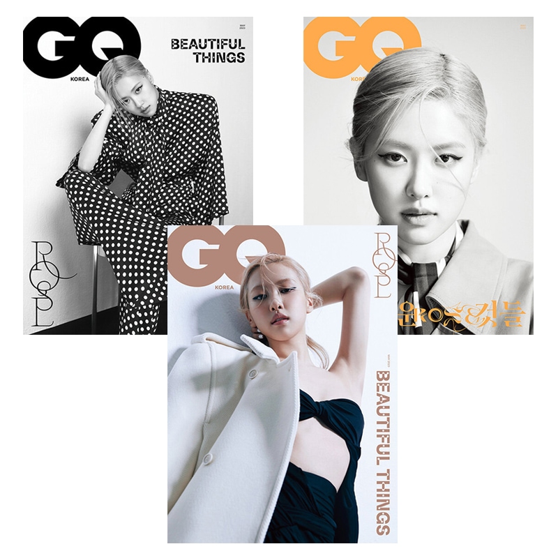 (選択) 韓国雑誌 GQ Korea 2023 5月号（表紙：BLACKPINK ROSE）