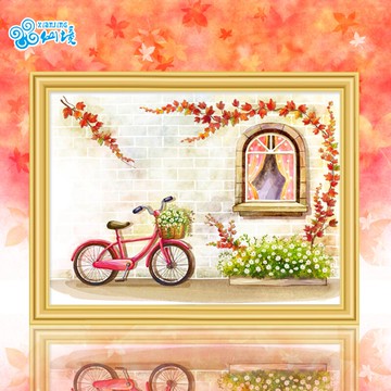 仙境5D鉆石畫卡通兒童動漫風景小幅鉆石繡滿鉆臥室餐廳簡約現代