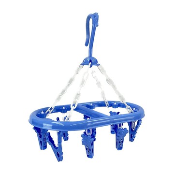 小美佳 吊巾架 曬衣夾/晾衣夾 8夾  顏色隨機  1個