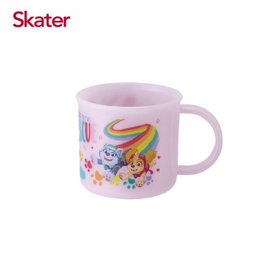 日本 SKATER - 銀離子小牛奶杯-汪汪隊(粉)-200ml
