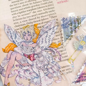 NO 497日序-便箋少女PRO Note Girl PRO / 紙膠帶