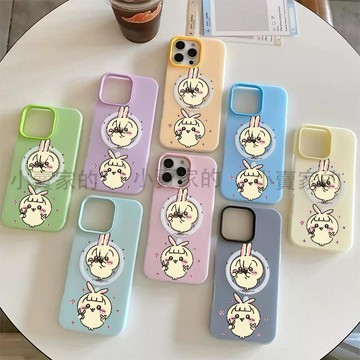 烏薩奇卡通膚感果凍磨砂磁吸手機殼 iPhone 17 16 15plus 14 13 12 11 Promax 保護殼