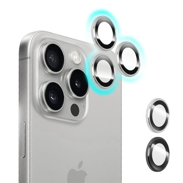 Torrii iPhone15Pro/15ProMax 抗菌手機鏡頭保護環