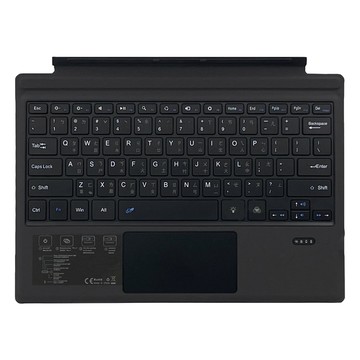 其它品牌 沫石Surface Pro 3/4/5/6/7 輕薄藍芽鍵盤 持久續航 散熱佳