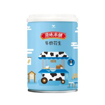 原味本舖 牛奶花生255gx24入