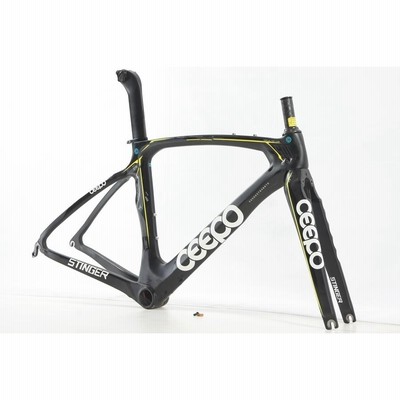 ceepo STINGER ロードバイクフレーム 赤白（◇◇シーポ CEEPO
