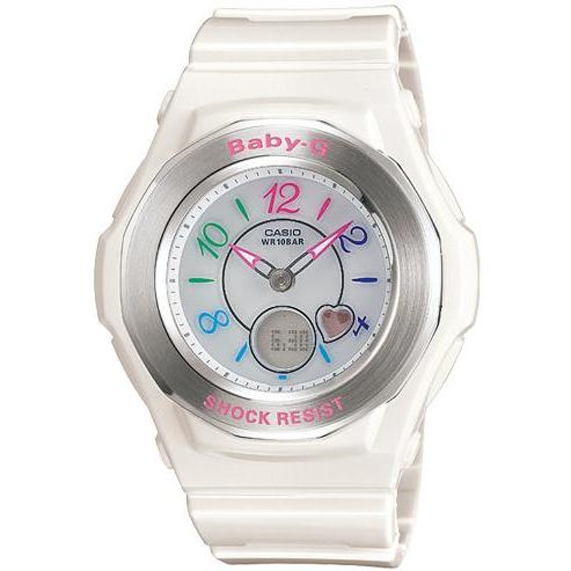 Baby-G BGA-1020-7BJF ベビーG 電波ソーラー 電波時計 白 ホワイト 