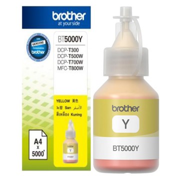 Brother BT5000Y 原廠黃色墨水