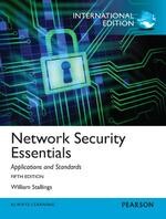 Network Security Essentials : Applications and Standards (5版) Stallings  Pearson