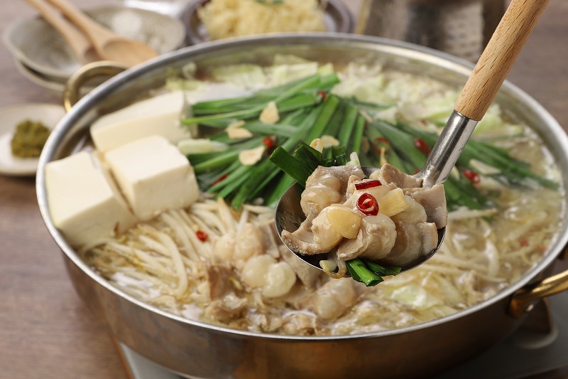 和牛もつ鍋セット（濃厚味噌味）〆のラーメン付き　4人前