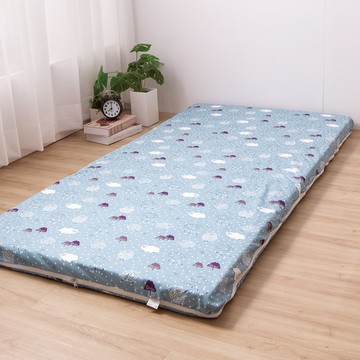 絲棉柔亞藤蓆抗菌加厚8cm三折床墊 / 單人3X6尺